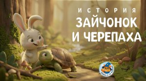 Зайчонок и Черепаха | Сказка для детей | Сказки от Лу Кошкина