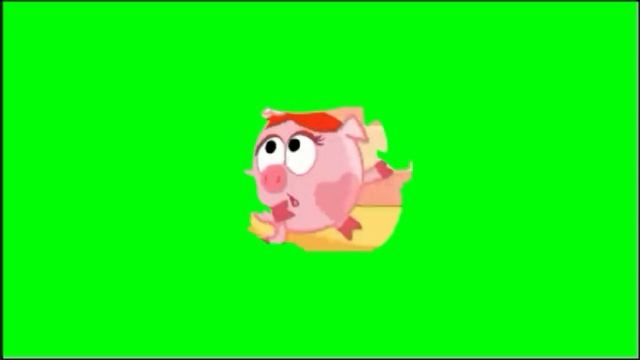 Нюша бежит футаж