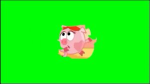 Нюша бежит футаж