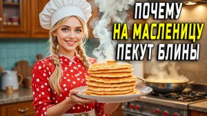 Почему на масленицу пекут блины