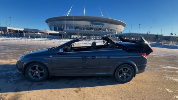 Опель Астра, открытие крыши