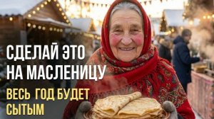 Масленица 2026 Что нужно сделать на Масленицу чтобы год был щедрым