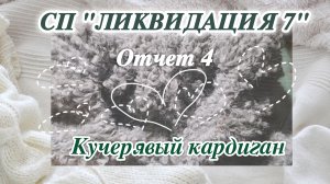 СП "ЛИКВИДАЦИЯ 7" Отчет 4. Кучерявый кардиган.