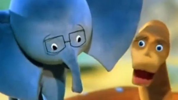 Чебурашка и Гена