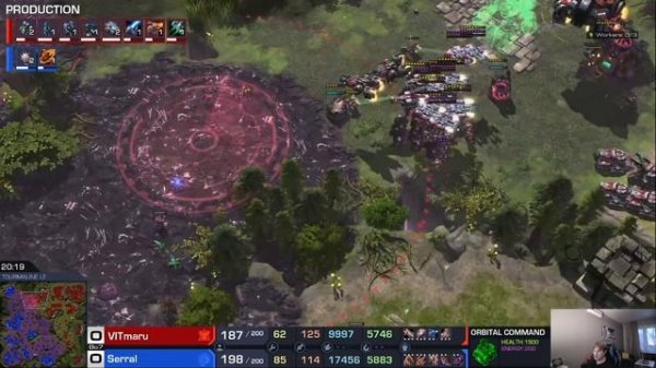 Serral vs Maru LiuLi Cup Гранд Финал игра 1 | Grand final