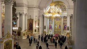 15.02.2026. Ранняя Литургия. Свято-Троицкий Измайловский собор Санкт-Петербурга