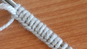 Простой набор петель для вязания на спицах