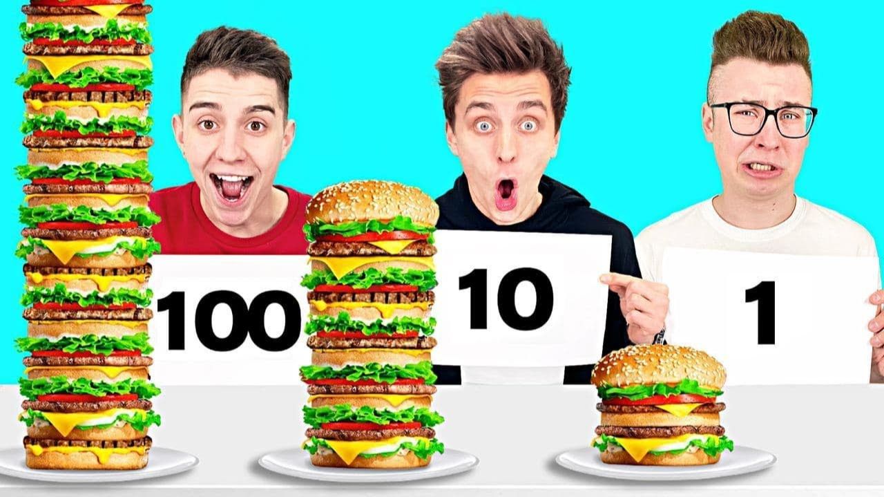 ВЛАД А4 - 100 СЛОЕВ ЕДЫ ЧЕЛЛЕНДЖ ! А4 смотреть онлайн