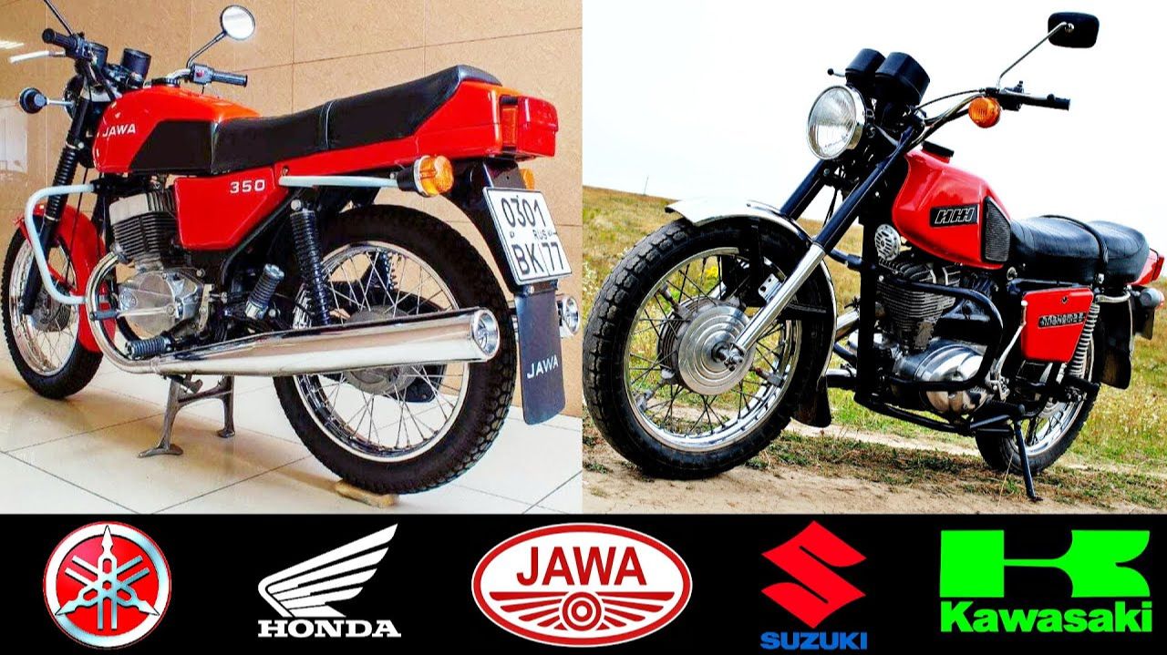 10 Японских Конкурентов Jawa 350 и Иж Планета 5 ! смотреть онлайн