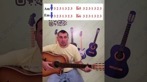 разбор на гитаре А река течет (Любэ)