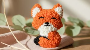 Набор для изготовления игрушки в ковровой технике «Лисичка»