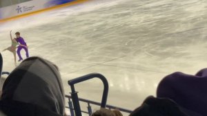 София Диана Касинс и Александр Брегей. Произвольная программа на Чемпионате Санкт-Петербурга