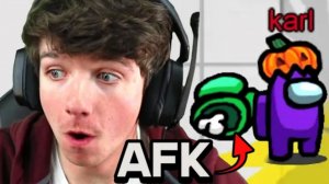 Mr.BEAST (МИСТЕР БИСТ) Я ПРИТВОРИЛСЯ АФК В AMONG US, НОВОЕ ВИДЕО ПРО АМОНГ АС 2026