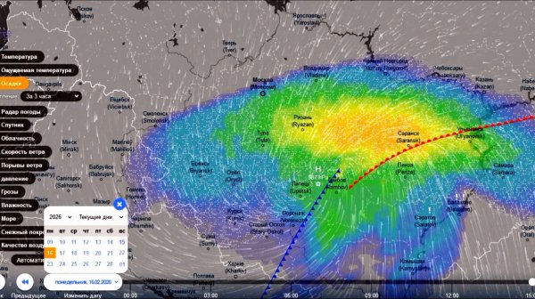 16 февраля новый циклон обрушит снегопады на ЕТР. Прогноз погоды
