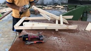 Как сделать деревянный складной стул своими руками