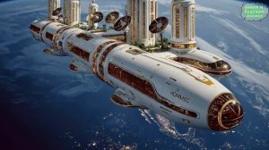 Умные города 2090 года: Золотое будущее (4K) | 1-часовой тур по природе и футуристическим технология