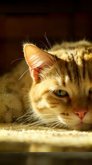 если ваша кошка закрывает глаза