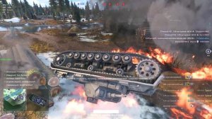 Enlisted_Ил2 переворачивает танк