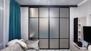 РАЗДВИЖНАЯ ПЕРЕГОРОДКА ДЛЯ ЗОНИРОВАНИЯ 042