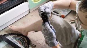 Замена петель на дверце газовой плите ДАРИНА