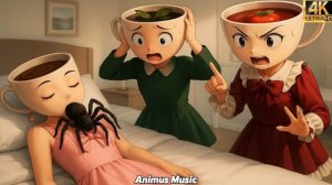 Спасаем Балерину Капучино от монстра паука.