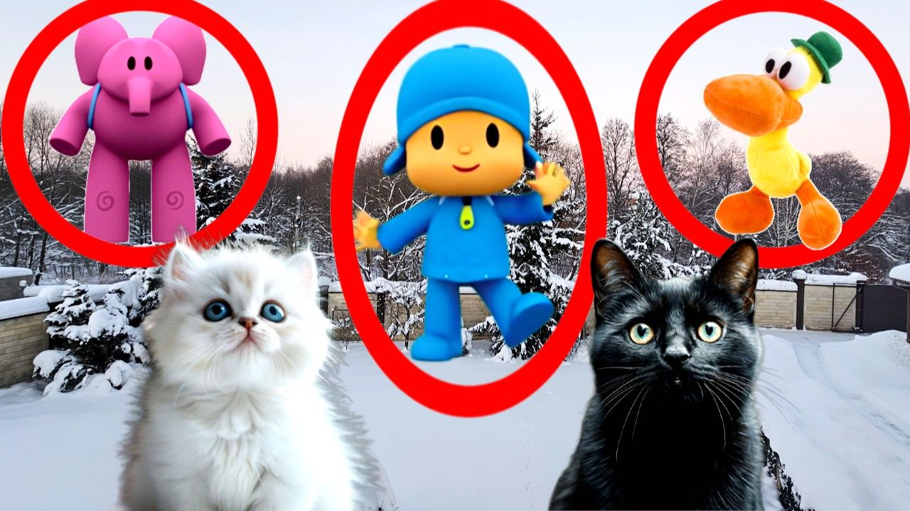 POCOYO пришёл к Нам в Реальной Жизни! **они замёрзли** смотреть онлайн