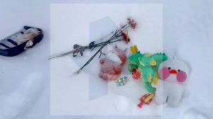 Мемориал появился на месте гибели ребенка под лавиной снега в Югре