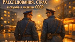 Аудиокнига полностью.«Расследования, страх и служба в милиции СССР» Книга 1 из 3