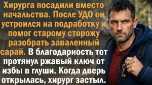 Хирурга посадили вместо начальства. После УДО он устроился на первую попавшуюся подработку и помог.