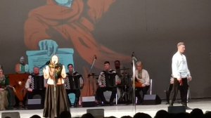 Концерт в местном ДК/ Уральский народный хор/ Целый спектакль.Нам понравился.