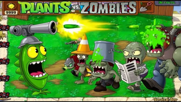 ПОБЕДА ЗОМБИ! Зомби против растений!-2 Alternate UniverZ Plants vs Zombies ПвЗ