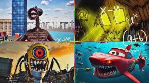 СИРЕНА ПРОТИВ ПАУКА: МИНИОНЫ И МАКВИН В ЗАГАДОЧНОМ ЛЕСУ! 🆚🦸♂️🚘 МУЛЬТИКИ: страшно‑смешно