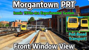 🚂 4К SmartTV ➤ Живописная транспортная система Моргантауна в Западной Вирджинии!