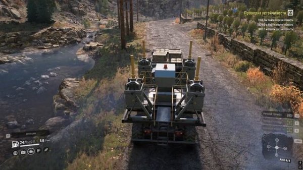 SnowRunner 17 сезон. Сердце лесопилки. Проверка устойчивости. Прохождение №28