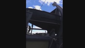 Катер и люки на палубе крейсера "Аврора" Санкт-Петербург Boat and hatches on deck of cruiser Aurora