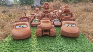 МУЛЬТИКИ ДЛЯ ДЕТЕЙ: СПАСАЕМ ГРЯЗНЫЕ МАШИНКИ ДИСНЕЙ И КОЛОННЫ ТАКСИ СИНИЙ ТРАКТОР