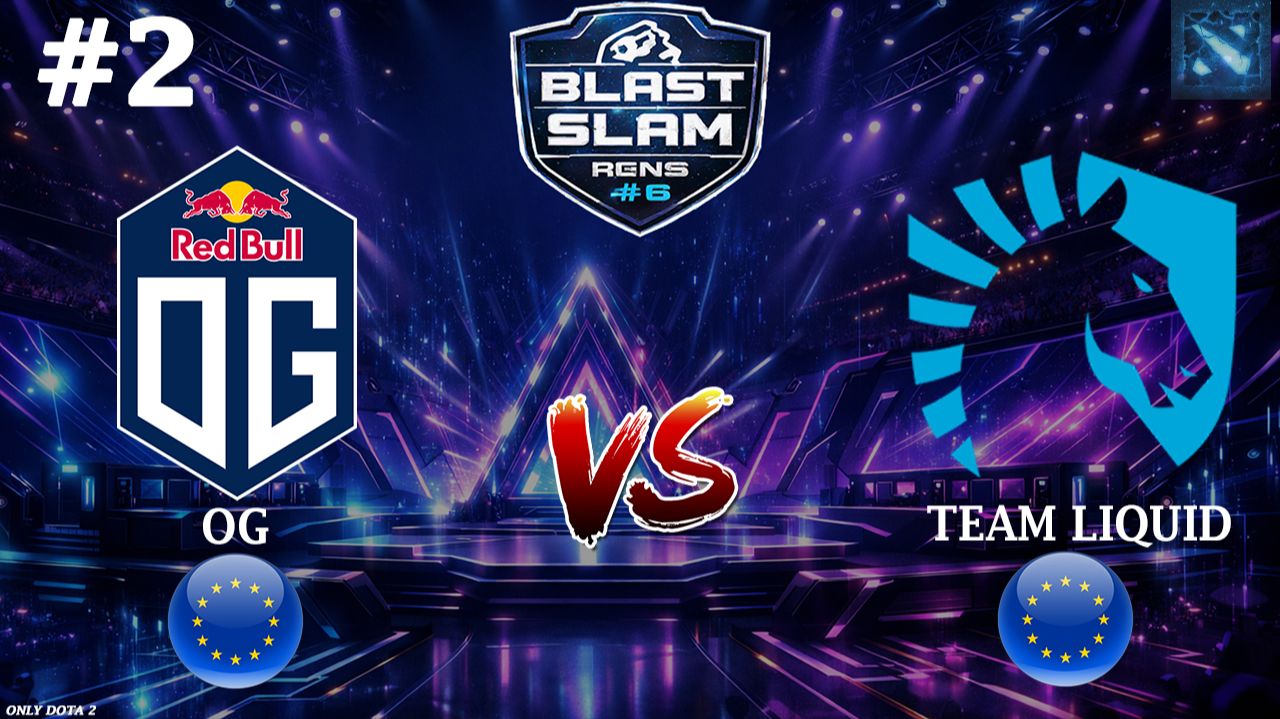 ЖУК ПРОТИВ ДРАКОНА, КТО КОГО? | OG vs Liquid #2 (BO5) BLAST Slam 6 смотреть онлайн