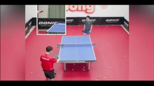 Как Чжан Цзике ставит БЛОК с бекхенда — секрет стабильности.