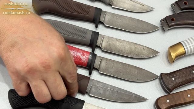 Большой обзор ножей из дамасской стали. Ножи в наличии смотреть онлайн