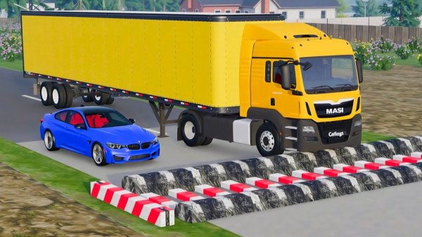 Машинки летают и прыгают! Развивающие мультики Машины помощники. Мультфильмы про машинки