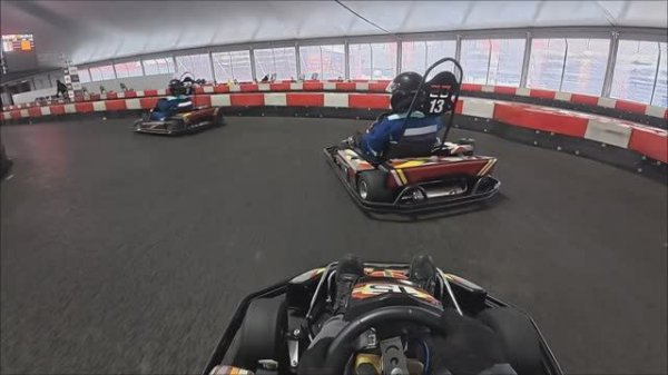 dji action 5 pro: тест камеры на картинг покатушках