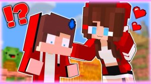 Джей Джей стал сумасшедшим ребенком?! Майнкрафт Мультик