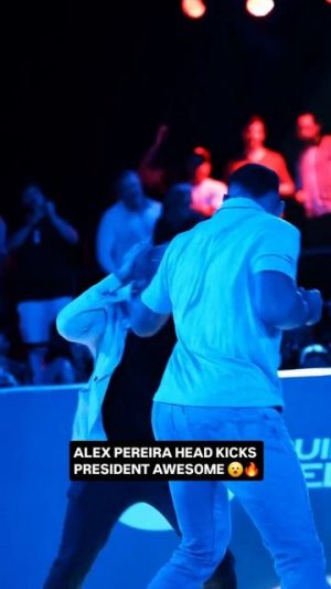 Алекс Перейра зарубился с главой Karate Combat