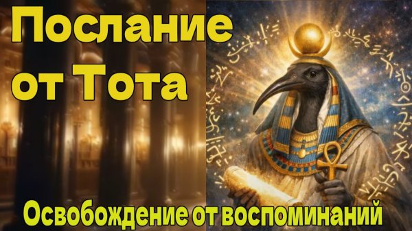 Послание от Тота: Освобождение от воспоминаний