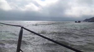 Зимний шторм в Курортном. 14 февраля 2026 годам