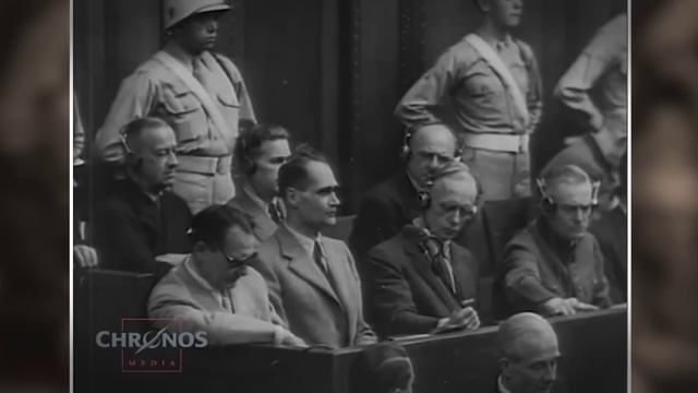 Даже у таких немцев, как Геринг сдавали нервы... Нюрнбергский процесс.