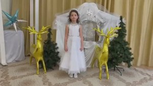 Абдукаримова Николь. Стихотворение Агнии Барто - «Дело было в январе…»