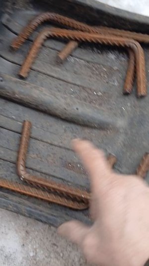 Гусеница из арматуры.  Самодельный мини трактор.