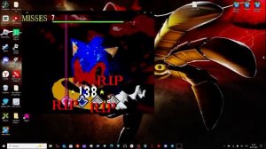 Синяя флешка (FNF Vs Sonic.Exe) Continue V2 Fan Playable