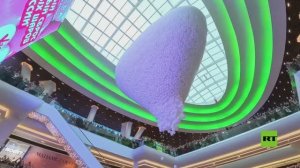 "الغرق في الحب".. إطلاق 100 ألف بالون في موسكو احتفالا بيوم 14 فبراير